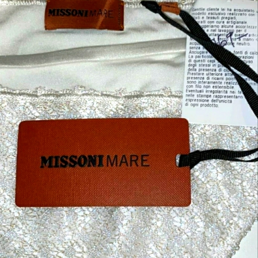 Missoni Mare's ivory bikini - Picture 5 of 13